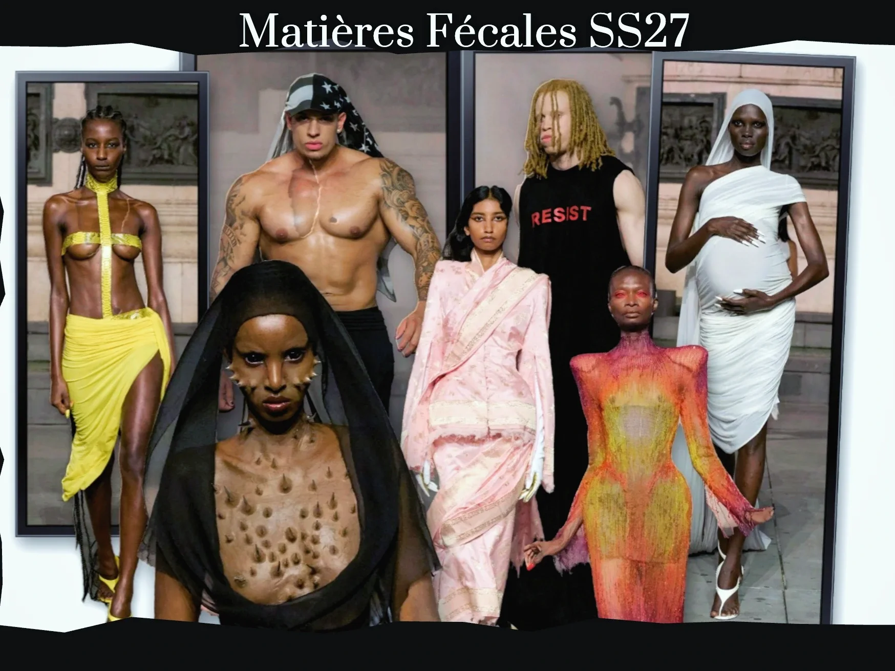Matières Fécales SS27 Turns the Runway Into a Story About the 99%