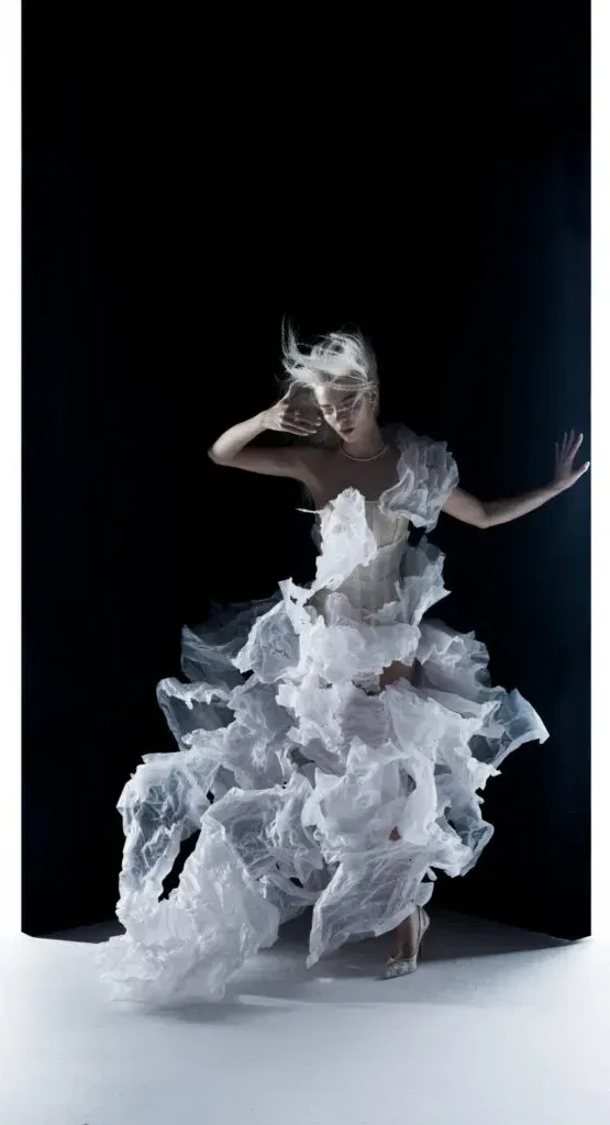 Matthew David Andrews Tracing Paper Corset Dress V Magazine September 2026