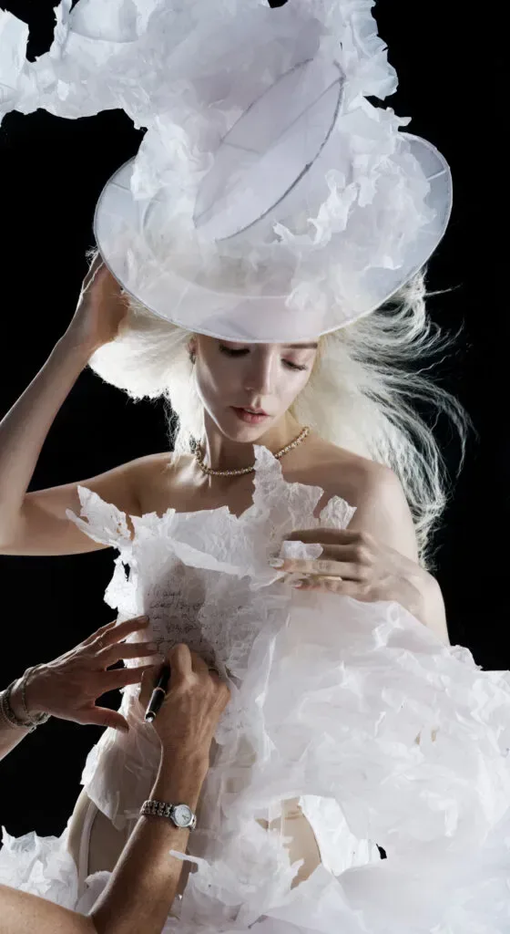 Matthew David Andrews Tracing Paper Corset Dress V Magazine September 2026