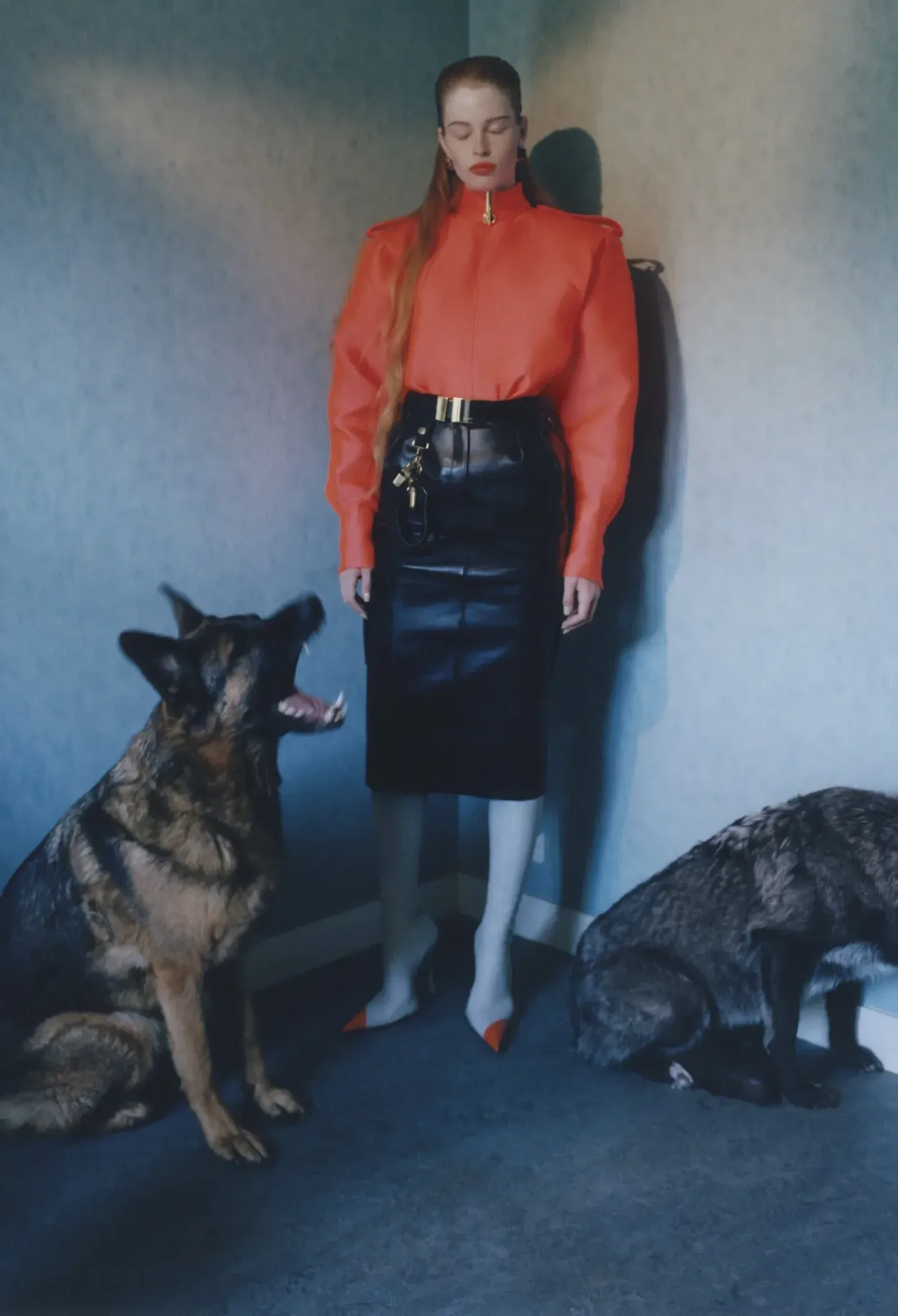 Mugler Fall 2026 Campaign Turns Power Dressing Into Theatre