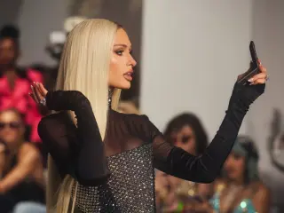 Paris Hilton Brings Swarovski Motorola Razr Glamour to NYFW 2026