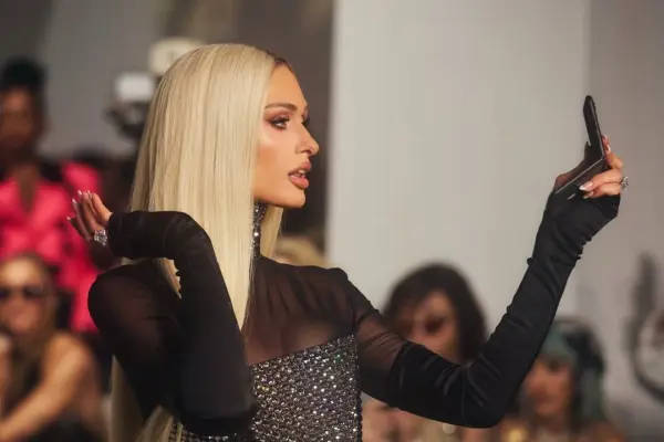 Paris Hilton Brings Swarovski Motorola Razr Glamour to NYFW 2026