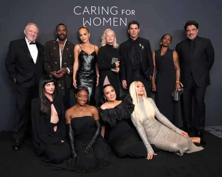 Paris Hilton Shines in Shimmering Gucci at Kering’s Caring for Women Dinner