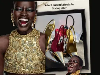 Saint Laurent’s Devilish Heels for Spring 2027 bring Glamor