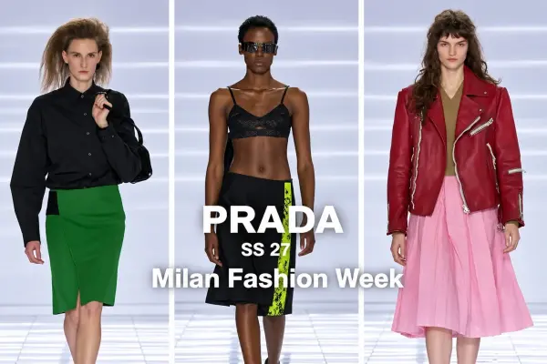 Prada SS 27 Reimagines the Skirt at Milan Fashion Week