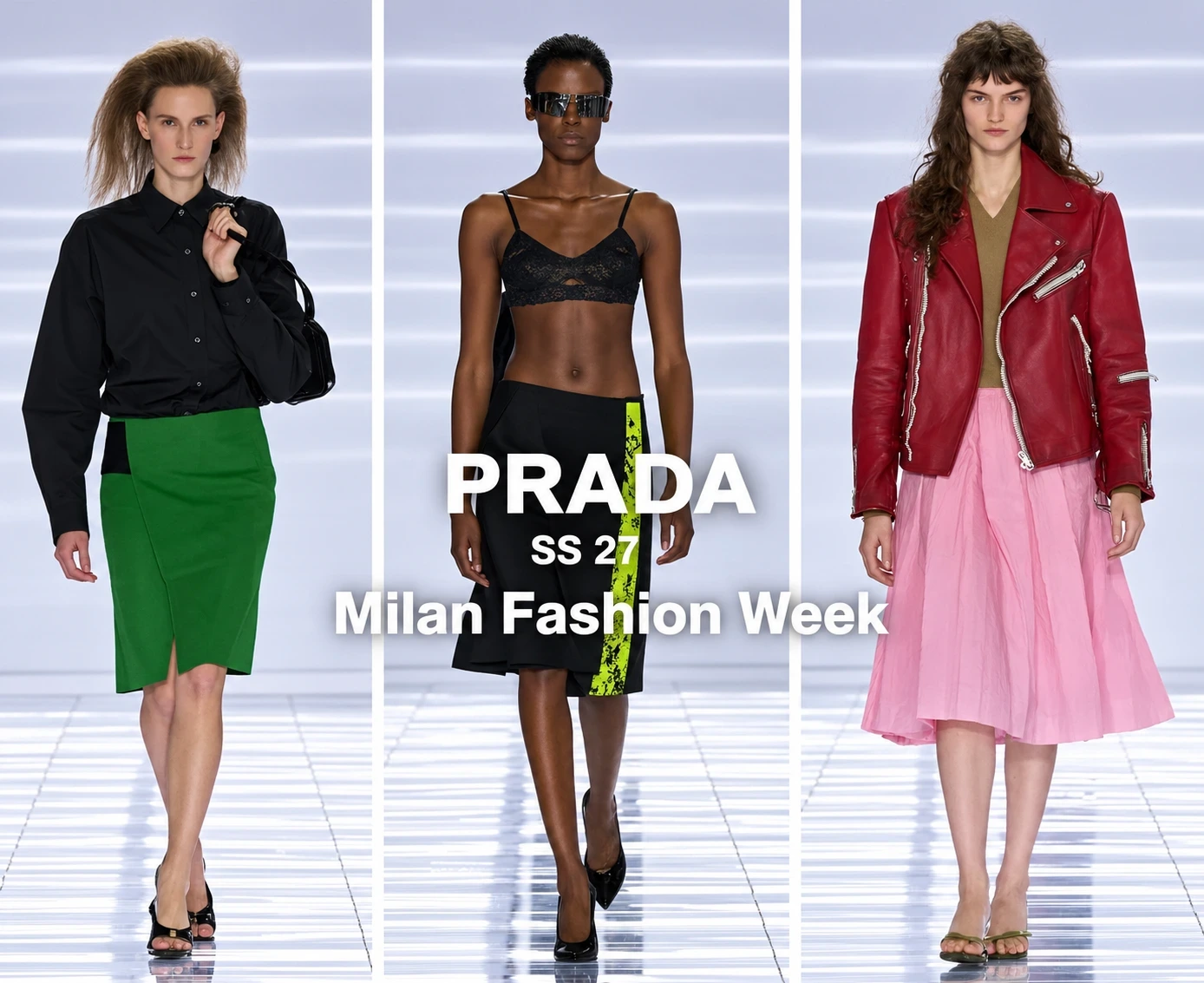 Prada SS 27 Reimagines the Skirt at Milan Fashion Week
