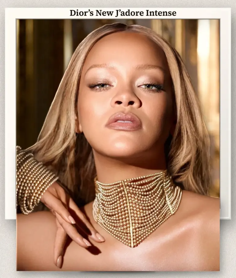 Rihanna Glows in Gold for Dior’s New J’adore Intense Campaign