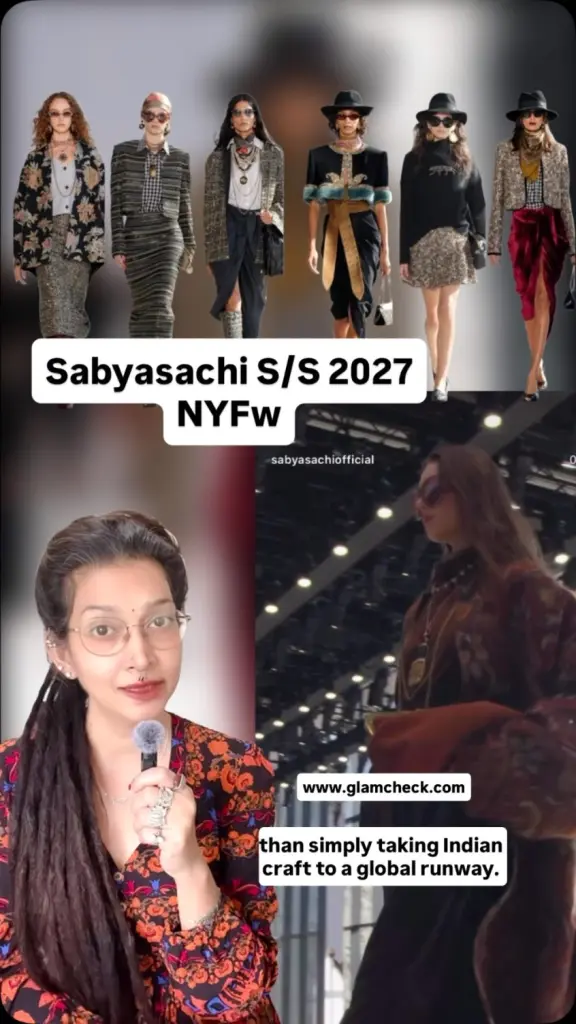 Sabyasachi SS 2027 NYFW