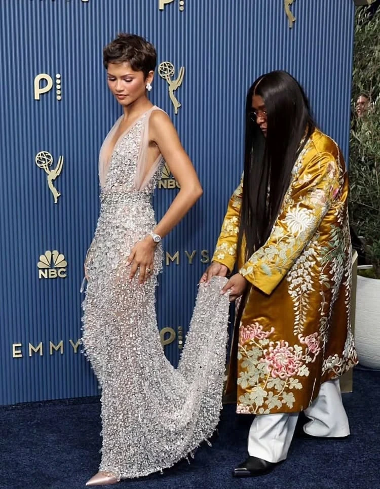 Zendaya Shines in Crystal Prada at the 2026 Emmys