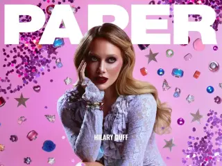 Hilary Duff in her PAPER Magazine cover story about early-2000s nostalgia and newfound confidence