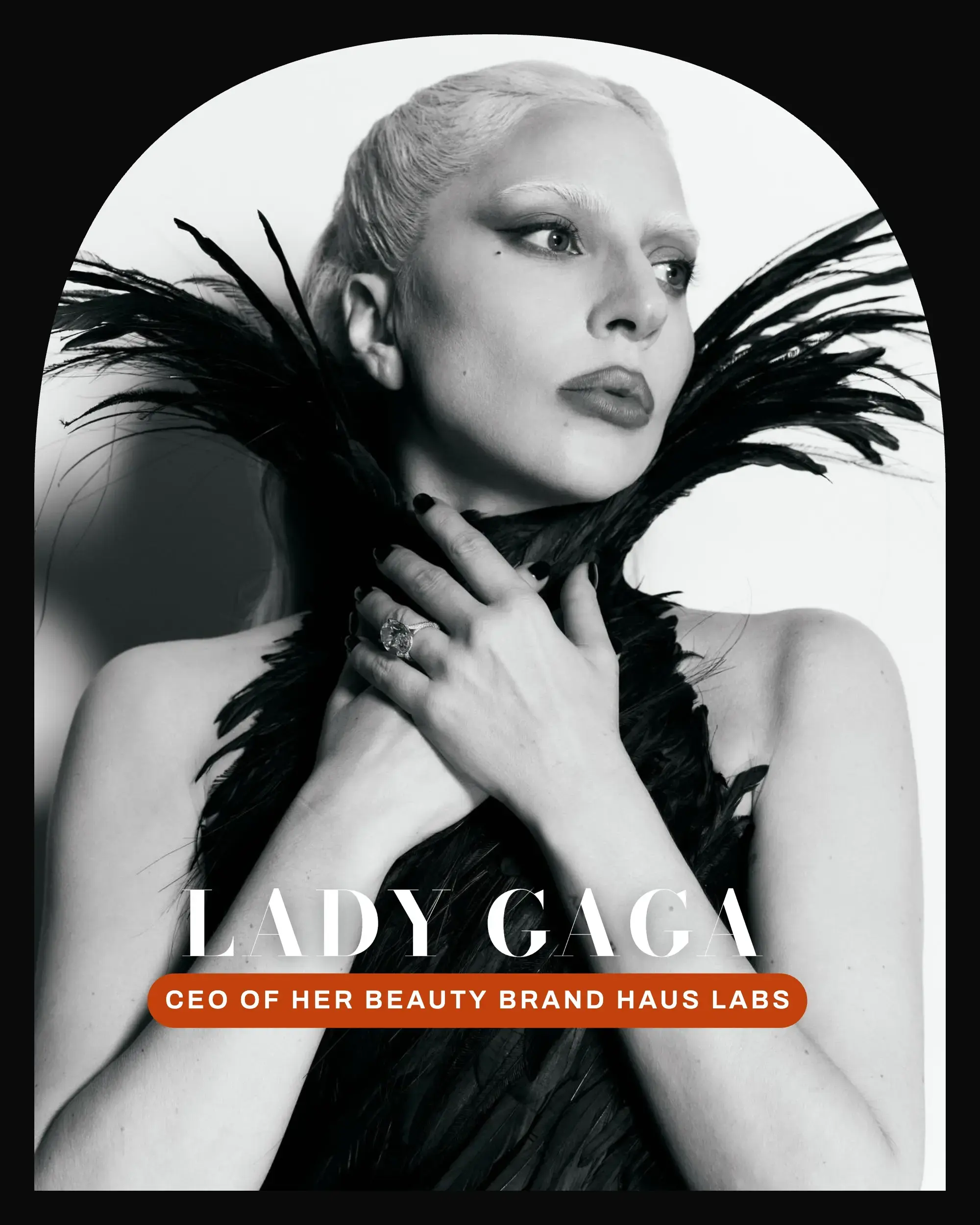 Lady Gaga, who has become CEO of the beauty brand she co-founded, Haus Labs