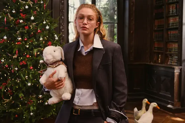 Miu Miu's eccentric Christmas campaign