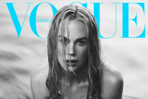 Nicole Kidman on the cover of Vogue Australia