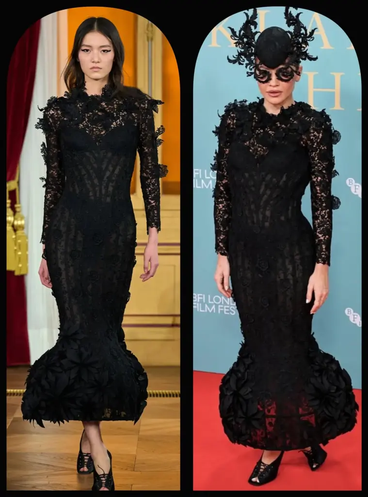 Rita Ora in ArdAzAei Fall 2026 Couture
