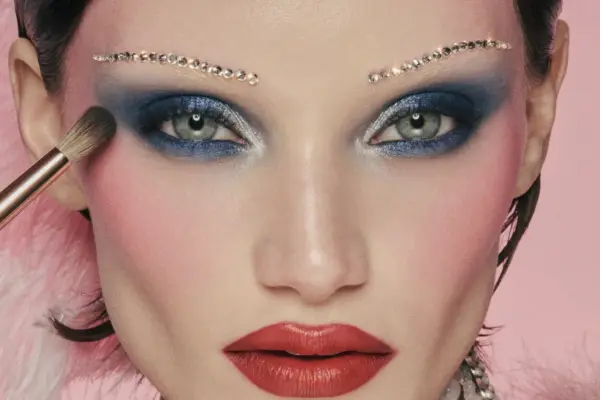 Crystal Brows Trend Holiday Makeup