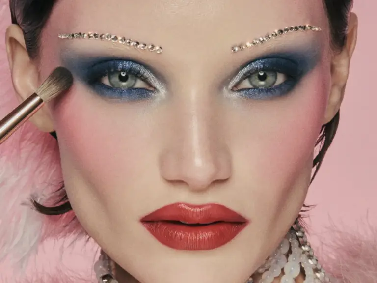 Crystal Brows Trend Holiday Makeup