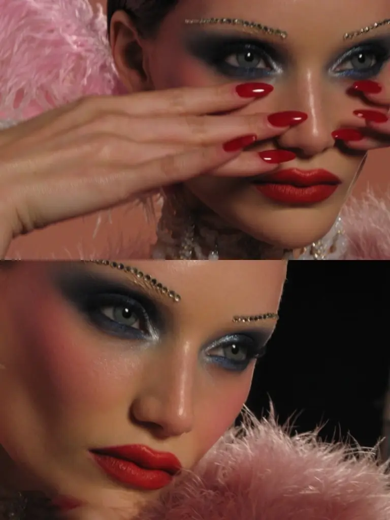 Crystal Brows - Holiday Makeup Inspiration