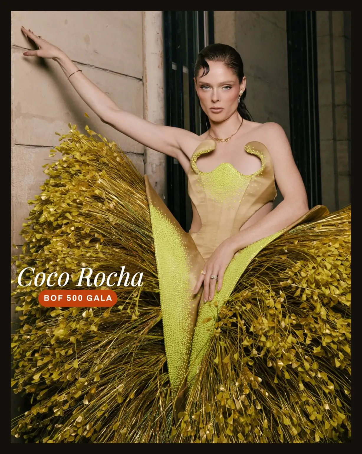 Coco Rocha BoF 500 Gala in Paris