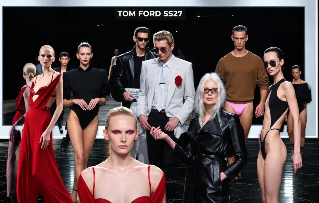 Tom Ford Spring 2027 Collection Review: Seduction in the Mirror