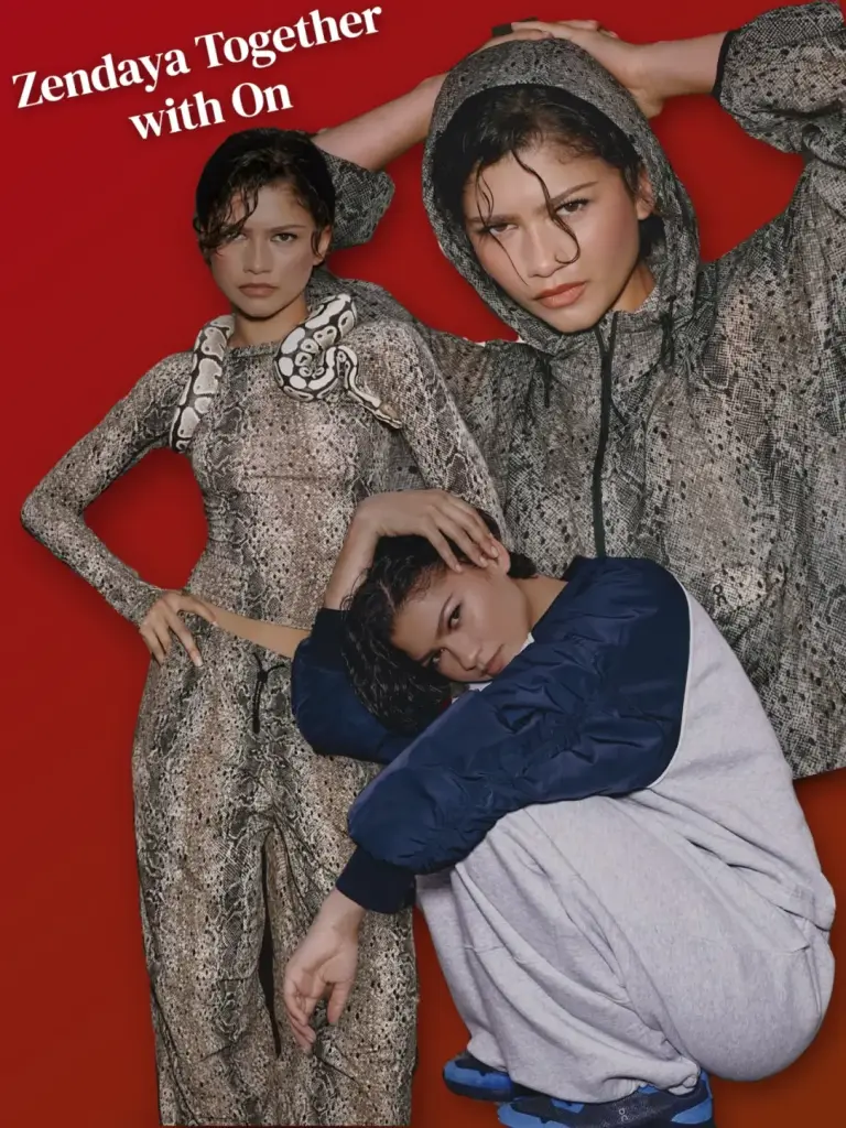 Zendaya and On Return with a Bold Second Collection