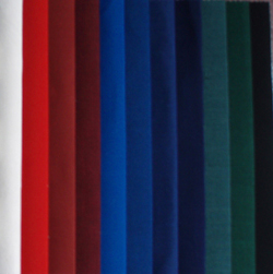 A knitted acrylic fabric swatch showing the soft, wool-like surface texture