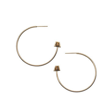 French hoop earrings