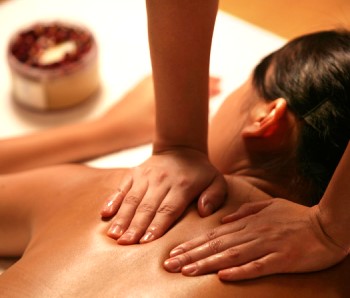 Body care products including moisturizer and massage oil