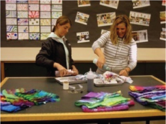 An assistant merchandiser handling follow-up communication