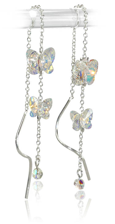 Ear thread earrings