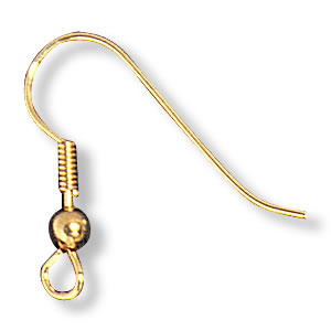 Fish hook earrings
