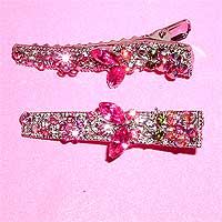 Alligator hair clamps