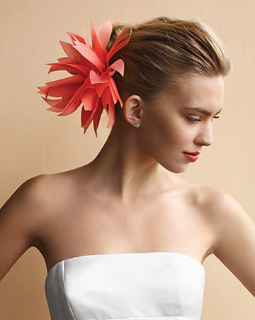Floral hair accessories