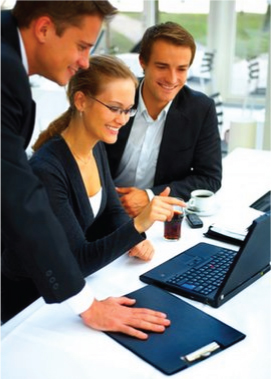 A merchandiser coordinating across departments