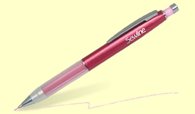 A fabric marking pen