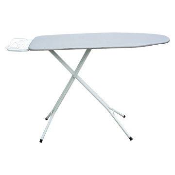 An ironing board