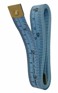 A flexible measuring tape