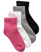 Ankle-length cotton sports socks