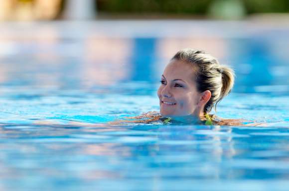 Summer workouts swimming