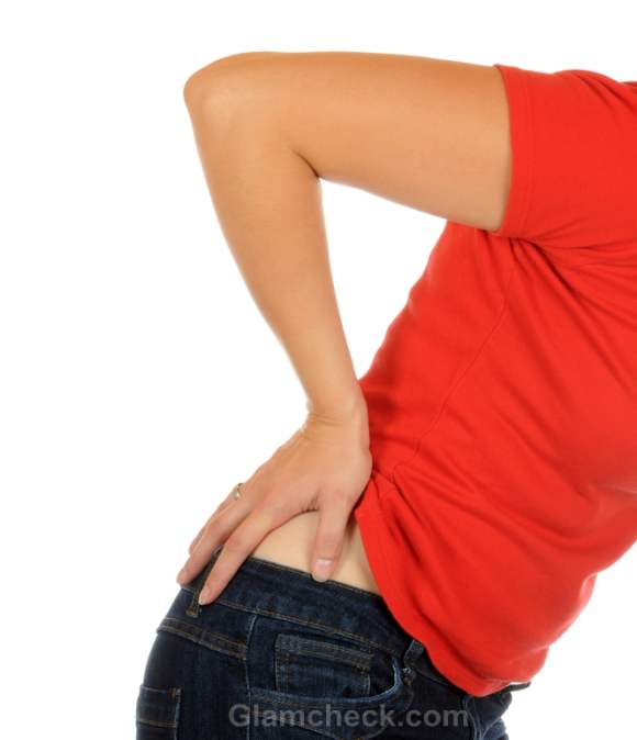 Osteoporosis women back pain
