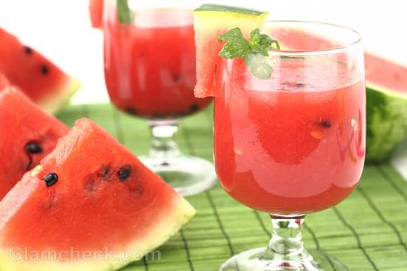 Watermelon smoothie summer drink