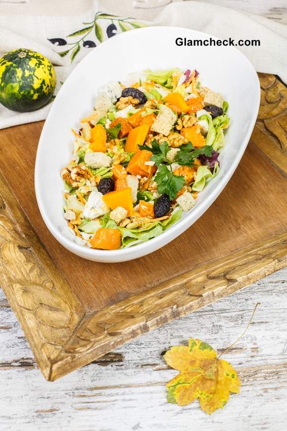 Festive Roast Pumpkin Salad